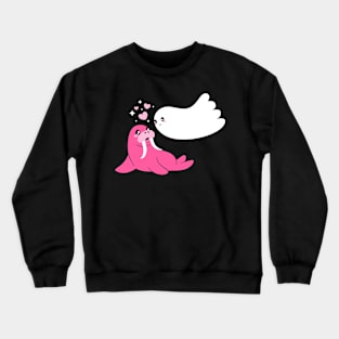 Ghost and Walrus Crewneck Sweatshirt